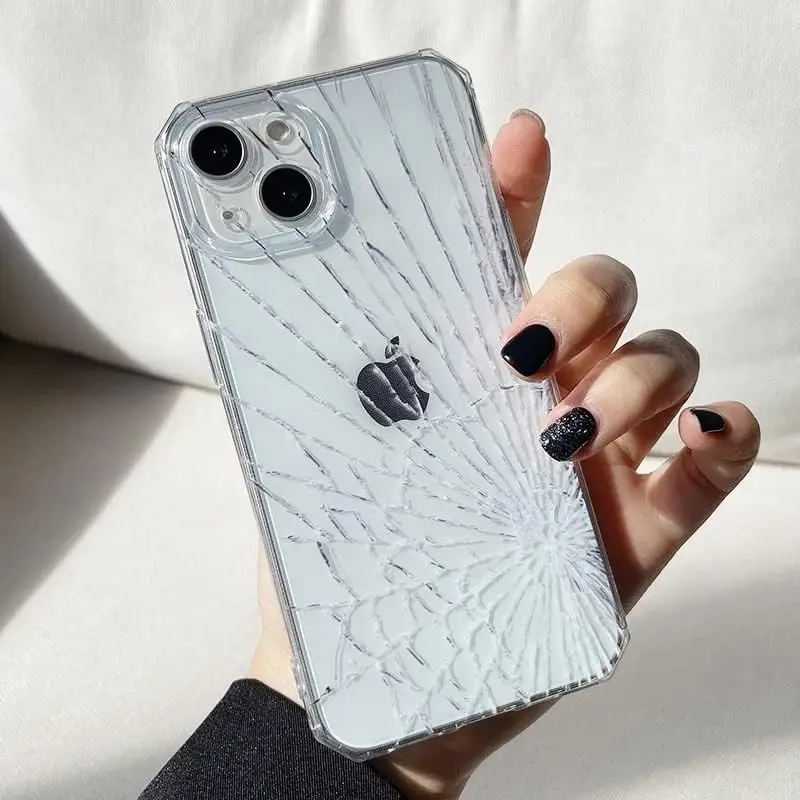 broken phone case