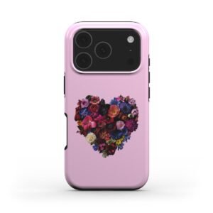pink HeartBlooming telefono dėklas