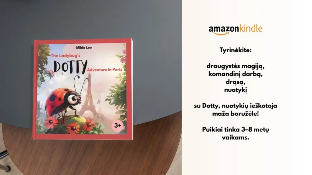 The ladybug Dotty book